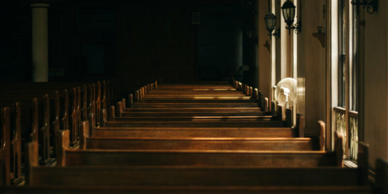 church pews