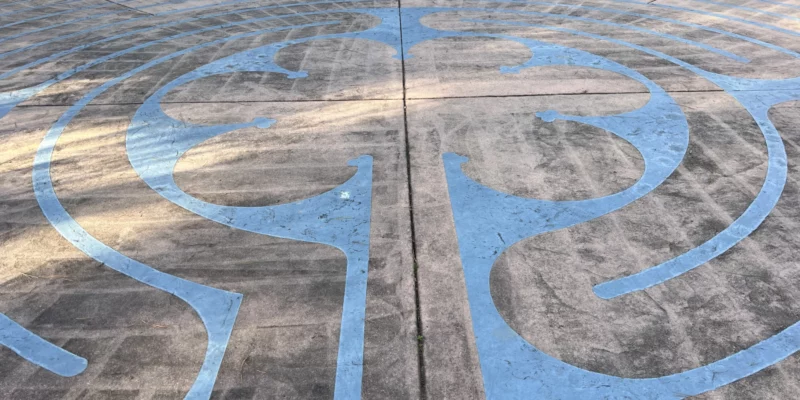 Millbrook Baptist Church Labyrinth Raleigh NC